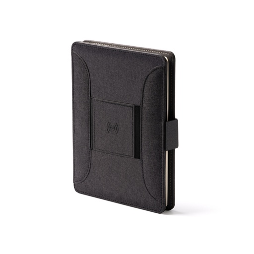 [FO1184] The RPET 300D multifunction A5 folder. Made from RPET, a high-quality recycled material.