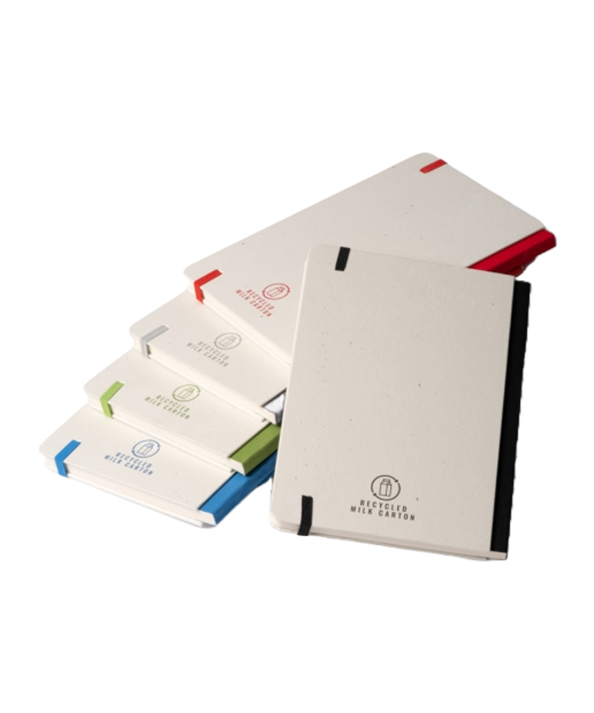 Recycled Milk Carton A5 Notepad 
