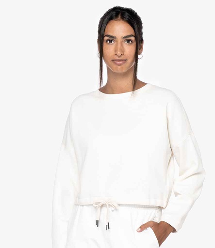 Native Spirit Ladies Oversized Cropped Sweatshirt NS429