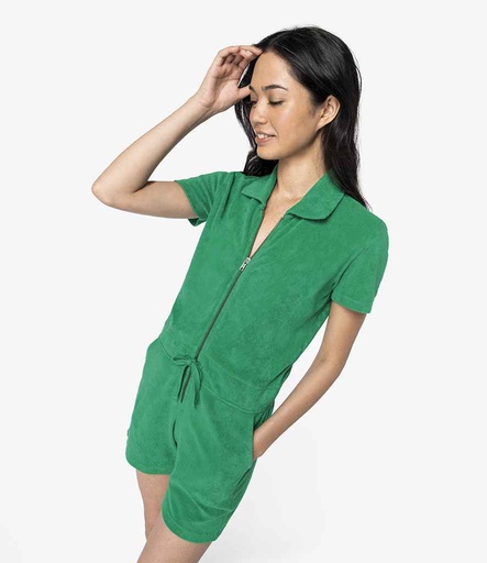 Native Spirit Ladies Terry Towel Short Overall NS5002