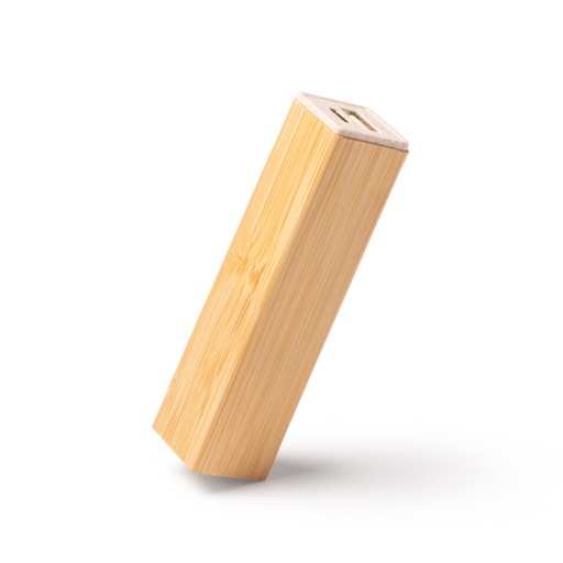 [PB1289] Power bank with main structure in bamboo and wheat fibre.