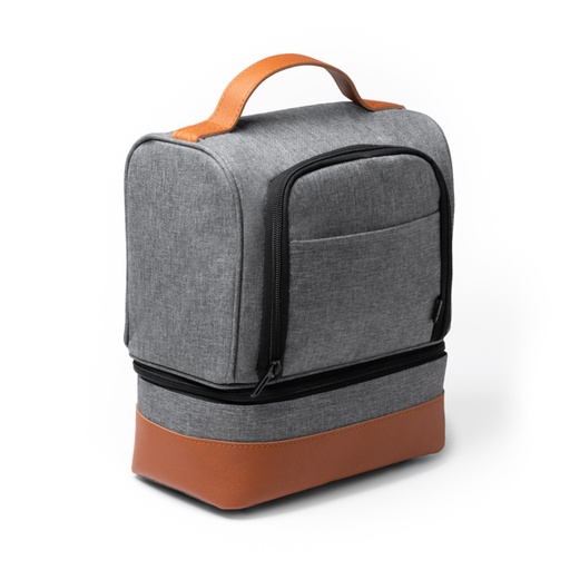 [TB1059] Cooler bag in heather design RPET polyester.
