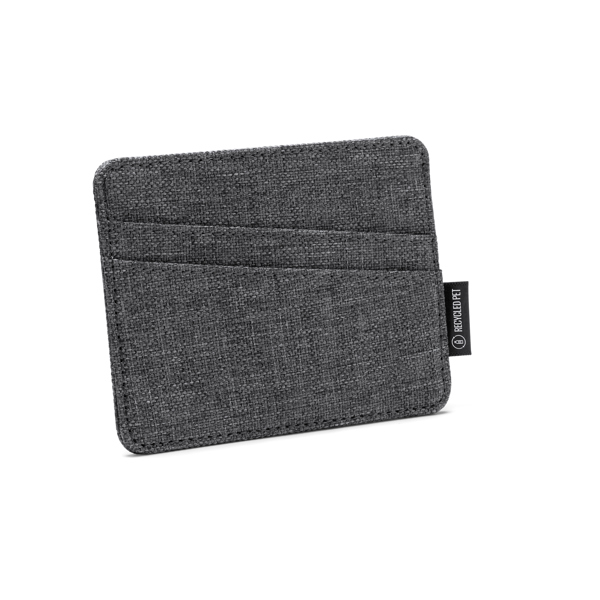 The RPET recycled polyester RFID card holder.