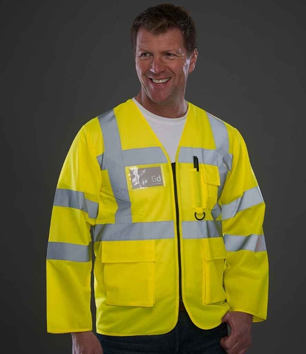 Hi-Vis LS Exec Waistcoat 