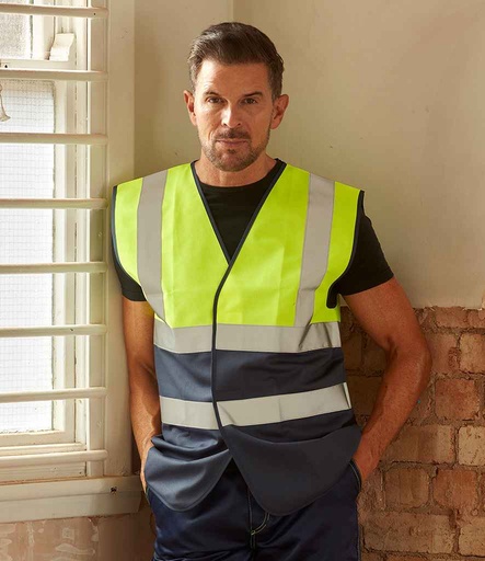 Recycled Two-Tone Waistcoat 