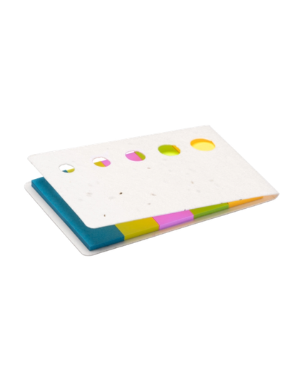[NB1183] Recycled Degradable Seeded Notepad. 