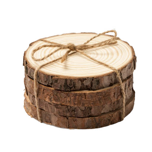 Pine Wood Coasters