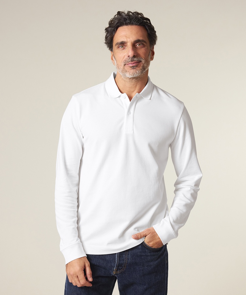 Unisex Heavy-Weight L/Sleeve Polo 