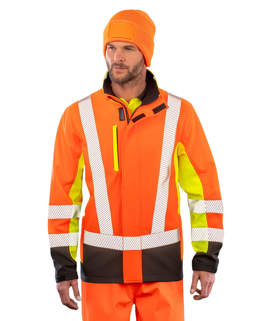 3-layer Softshell | 3-tone Safety | Recycled ♻️