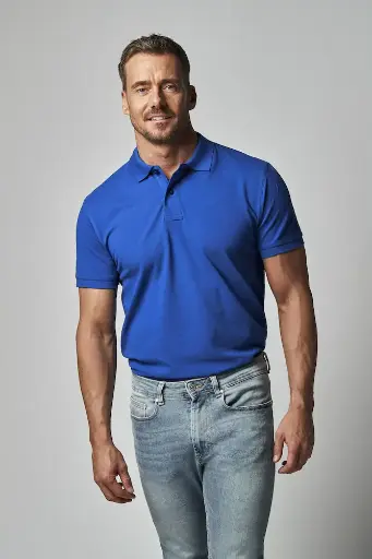 Men's Fairtrade Pique Polo