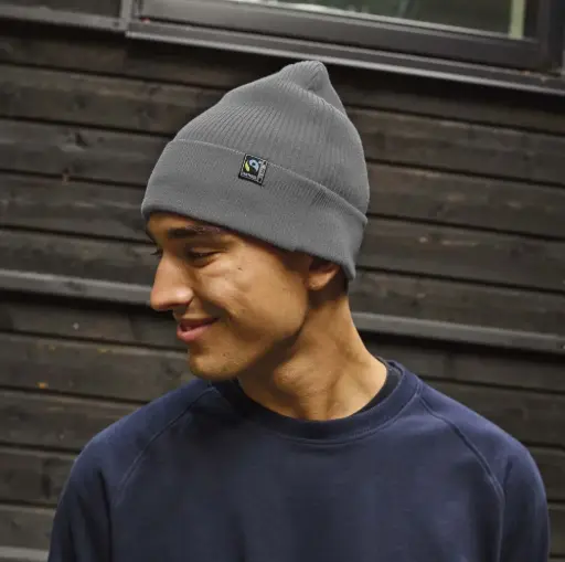 Beanie | Mixed Knit | Fairtrade Cotton🌿