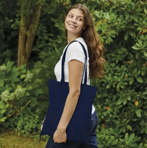 Shopping Bag | Long Handles | Fairtrade Cotton🌿