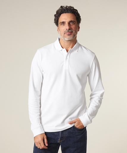 Unisex Heavy-Weight L/Sleeve Polo  