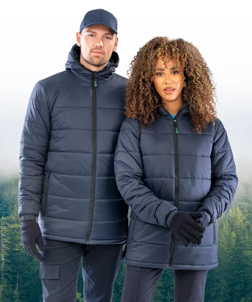 Hooded Padded Parka | Unisex | Recycled 