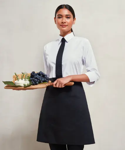 Mid-Length Recycled Waist Apron (Tablet-Friendly)♻️