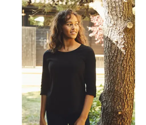 Fairtrade 3/4 Sleeve Loose Fit T-Shirt🌿 