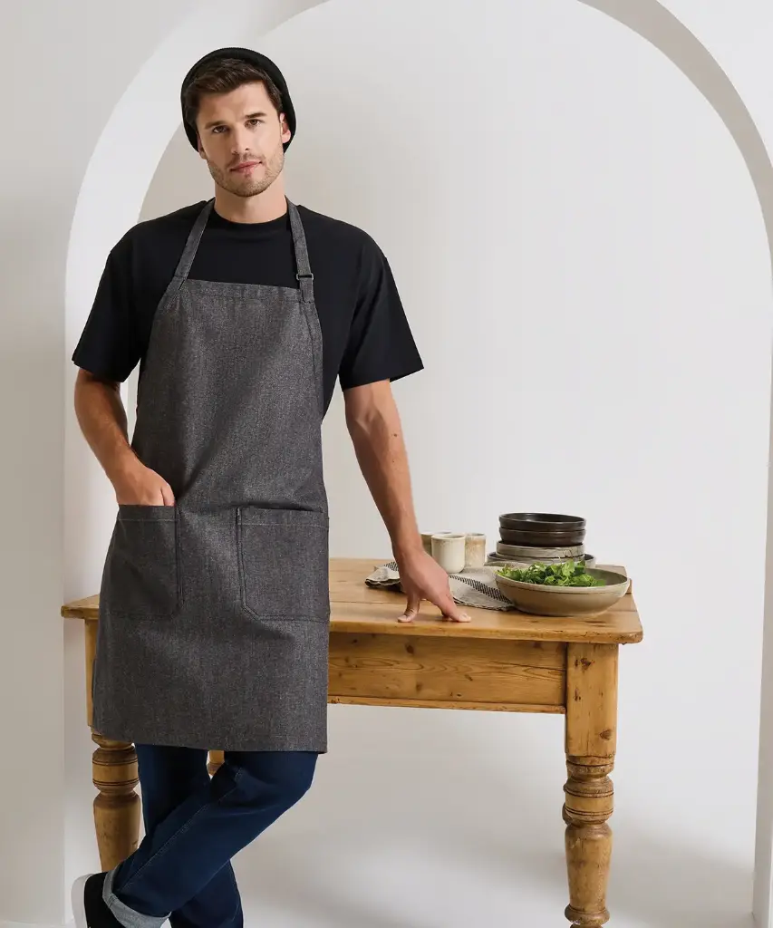 Bib Apron | Denim | Fairtrade Organic 🌿
