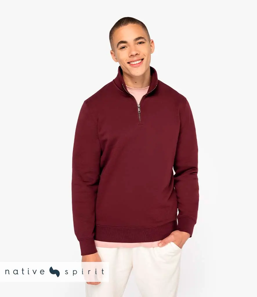 1/4 Zip Sweatshirt | Unisex | Native Spirit🌿