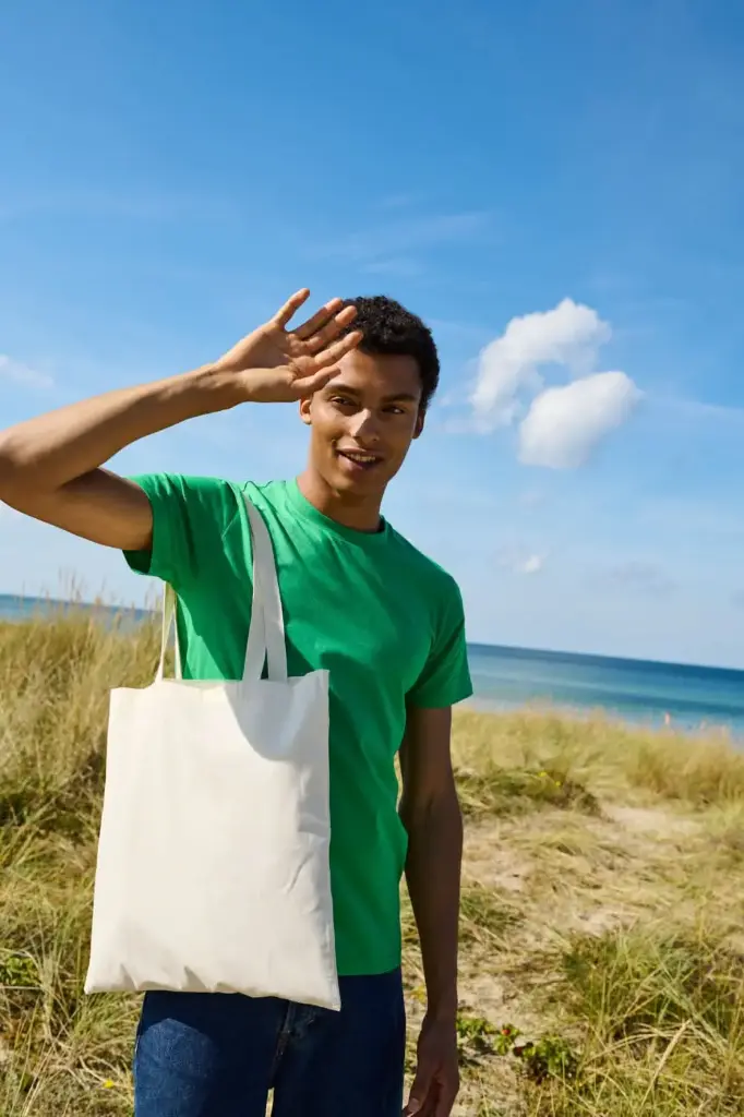 Shopping Bag | Long Handles | Tiger Cotton®🌱  