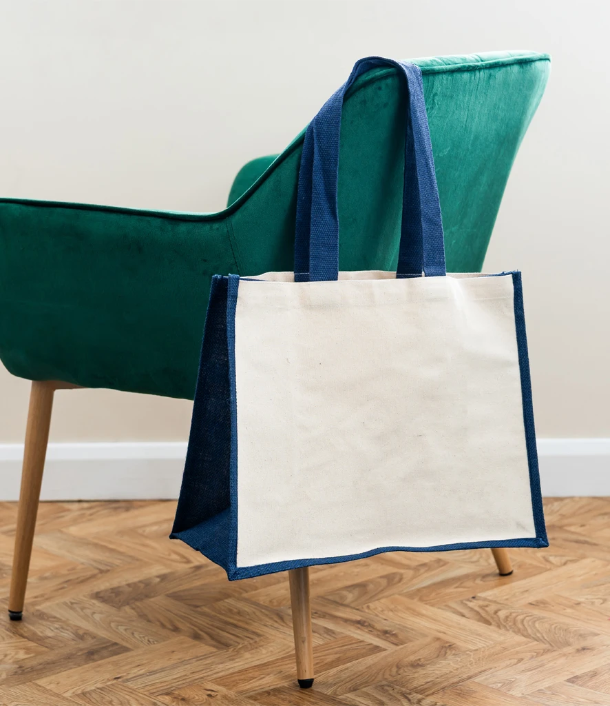 Shopper | Jute & Cotton Canvas
