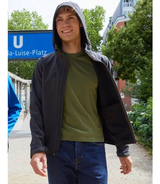 Classic Softshell Hoodie | Men's | Recycled♻️  