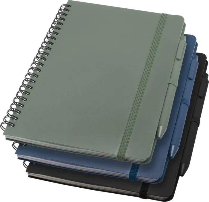 Notebook & Pen | A5 | Ocean-Bound Recycled Plastic